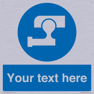 Custom mandatory secure tow hitch